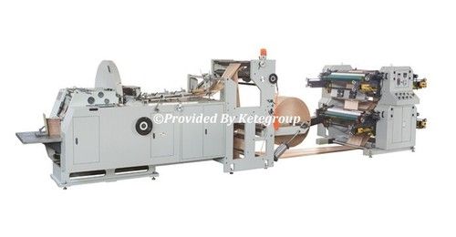 KTPM-A2 Automatic High Speed Paper Bag Machine With Flexo Printing Machine