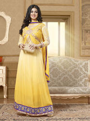 Unstitched Anarkali Salwar Kameez