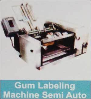 Gum Labeling Machine Semi Auto