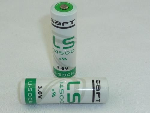 2 Saft LS 14500 LS14500 AA 3.6V Lithium Battery *Made In France