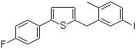 2-(4-Fluorophenyl)-5-[(5-Iodo-2-Methylphenyl) Methyl]Thiophene