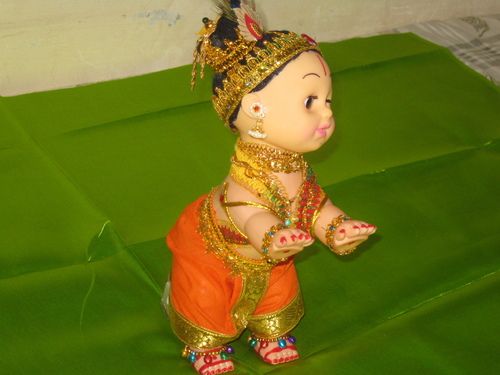 Decorated Krishna Doll