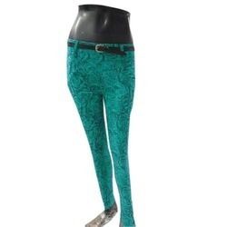 Jacquard Print Jeggings