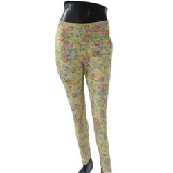 Printed Jacquard Jeggings