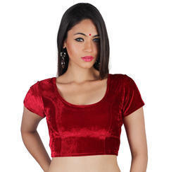 Designer Velvet Blouse