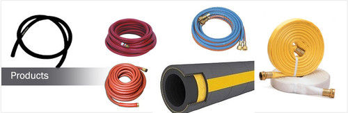 Carbon Free / Heat Resistant Cable Coolant Synthetic Rubber Hose