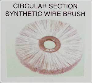 Circular Section Synthetic Wire Brush