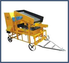 Vibratory Sand Screening Cum Washing Machine