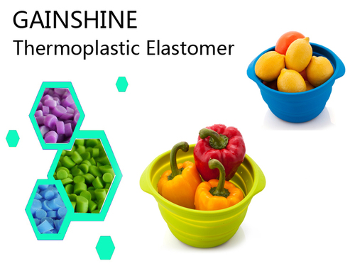 Food-Grade Thermoplastic Elastomer for Plastic Folding Bowl By GAISNHINE PLASTIC T CO., LTD.