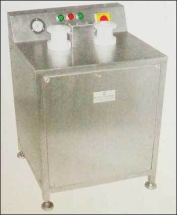 Manual Airjet Bottle Cleaning Machine