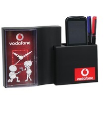 Plastic Pen and Mobile Stand