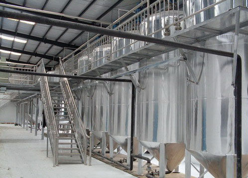 Rice Bran Oil Refining Machine