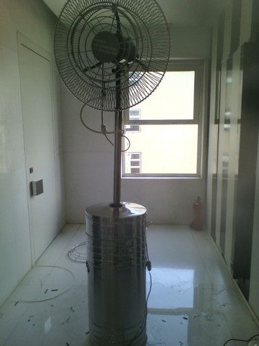 pedestal mist fan