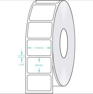 Blank Thermal Transfer Roll Labels (3x3 Inch)