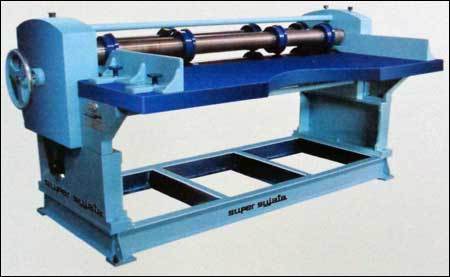 Four Bar Rotary Cutting and Creasing Machine - 300 Ft/Min Speed, 3 Inch Die Distance | High Durability and Optimal Performance for Corrugated Board Cutting