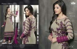 Georgette Long Salwar Kameez