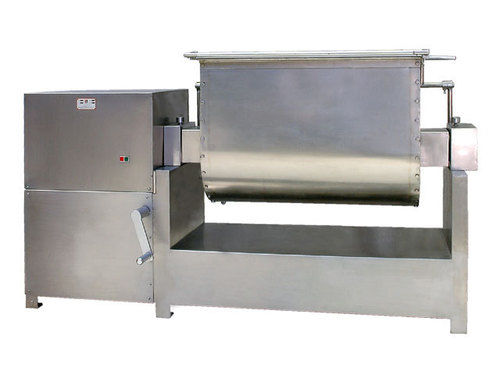 Powder And Mass Mixer - Stainless Steel 5Kg Capacity | 1/4 H.P. Motor, Gear Box Equipped