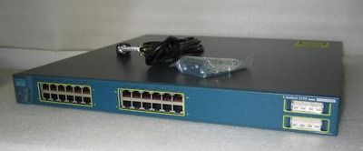 Cisco 3550 24 Port Poe Switch Ws-C3550-24Pwr-Emi