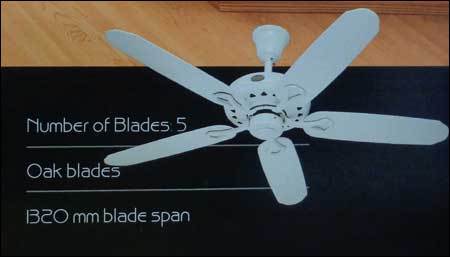 Savoy Ceiling Fan In White