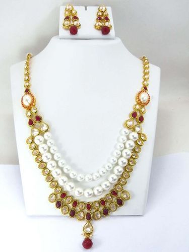 Semi Precious Artificial Necklace Set