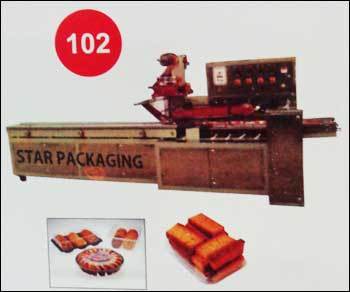 Family Pack Tray Rusk Machine Without Feeder