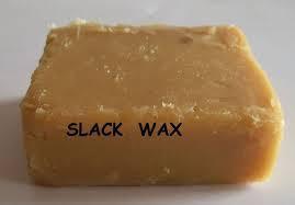 White Slack Wax