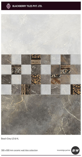 Beach Grey Ceramic Wall Tiles