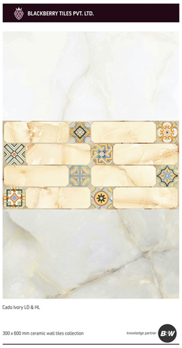 Cado Ivory Ceramic Wall Tiles