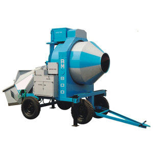 Concrete Mixture With Reversible Drum Mixer