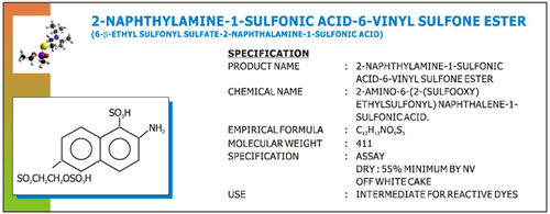 2 Napthalane-1-Sulfonic Acid-6-Vinyl Sulfone Ester