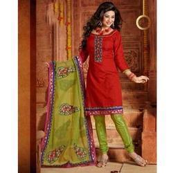 Chanderi Cotton Salwar Suit