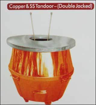 Copper And Ss Tandoor (Double Jacked)