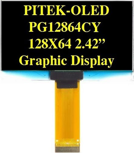 Pg12864cy 2.42" 128x64 Graphic Oled Display Module