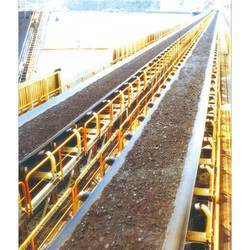 Pink And Green Stone Crusher Conveyor Belt