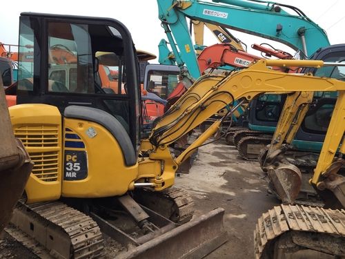 Used 2010 Year Komatsu PC35MR Mini Excavator