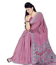 Crepe Printed Saree