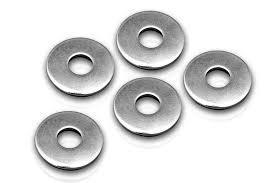 Industrial Plain Washers - Stainless Steel and Mild Steel, Durable and Flawlessly Finished Options for Diverse Industrial Applications