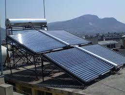 Solar Power Base Water Heater