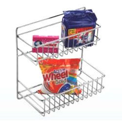 Kitchen Triple Corner Rack - Durable Lightweight Design | Easy Display with Well-Segmented Sections