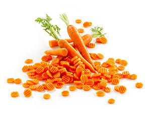 Frozen Carrots Crincked