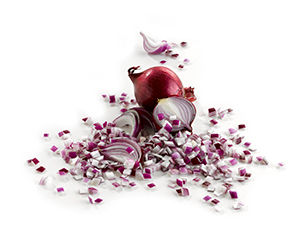 Frozen Diced Red Onions