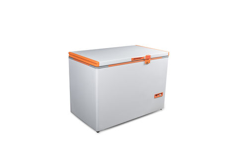 Solar Cooler - Pre-Painted Galvanized Steel, 120mm PUF Insulation | Super Tropicalised for Extreme Temperatures, CFC Free Eco-Friendly Refrigerant, High Efficiency Cooling, Reliable Electro Mechanical Temperature Controller, Safety Door Lock