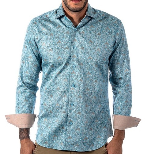 Sky Colour Paisley 100% Cotton Shirt at Best Price in Jaipur, Rajasthan ...