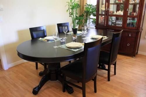 Solid Wood Poker Table With Dining Top