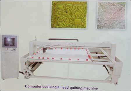 Computerised Single Head Quilting Machine