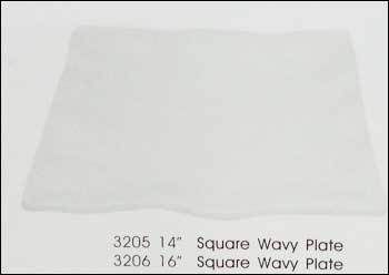 Square Wavy Plate