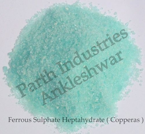 Ferrous Sulphate Heptahydrate - 98% Assay, Free Flowing Bluish Green Sugar Crystals, High Purity and Effectiveness