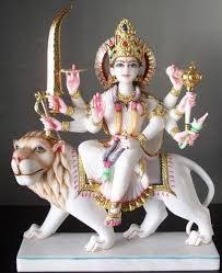 Marble Durga Statue