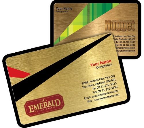 Gold Foil Business Cards