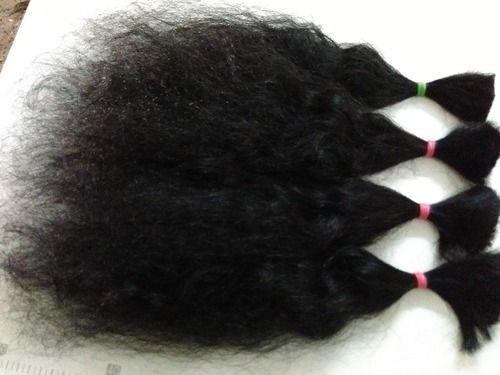 raw human hair